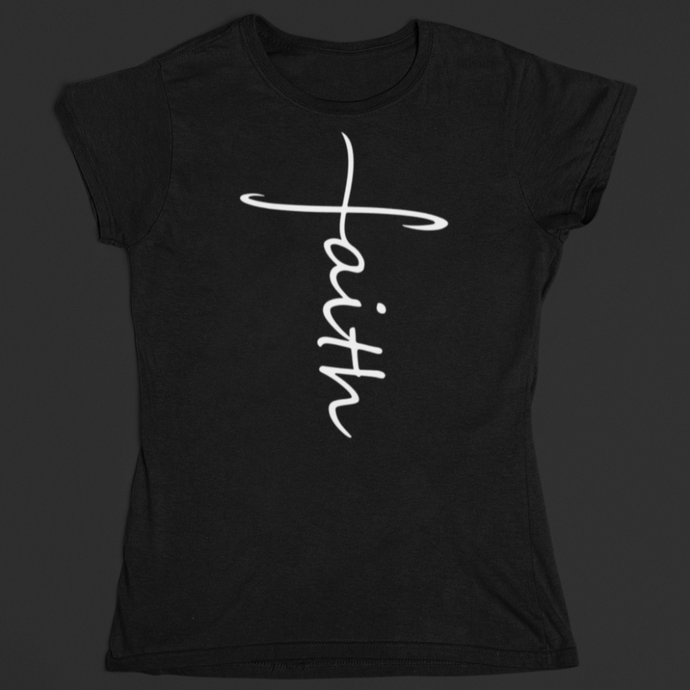 Faith Cross T Shirt - Wilson Design Group