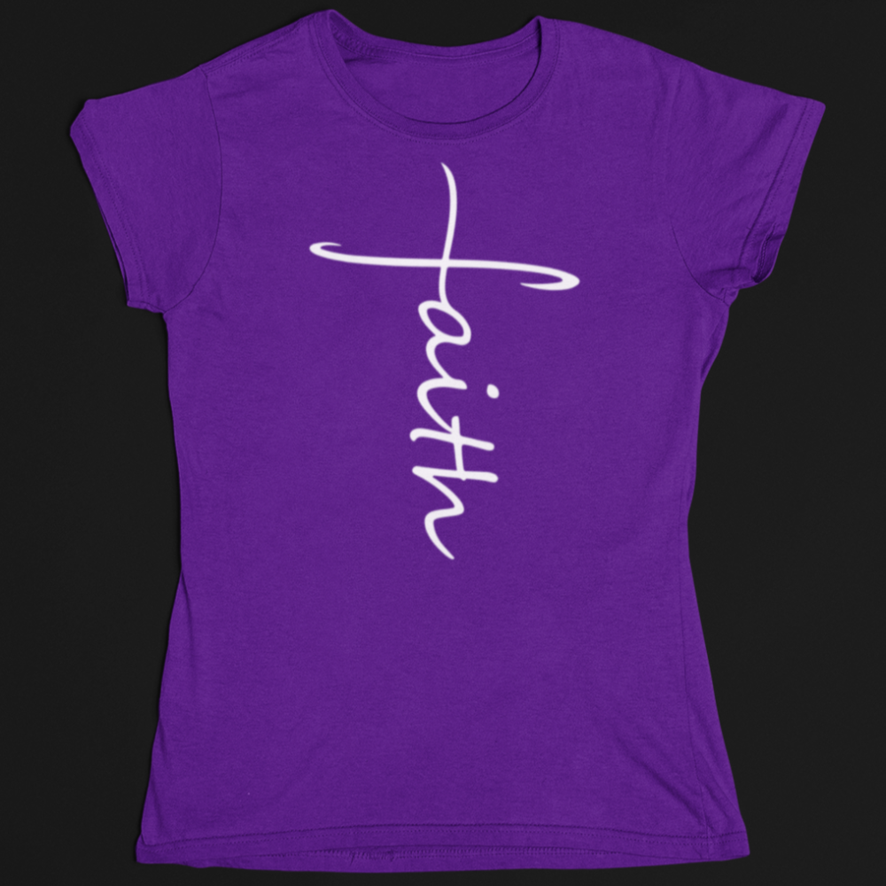 Faith Cross T Shirt - Wilson Design Group