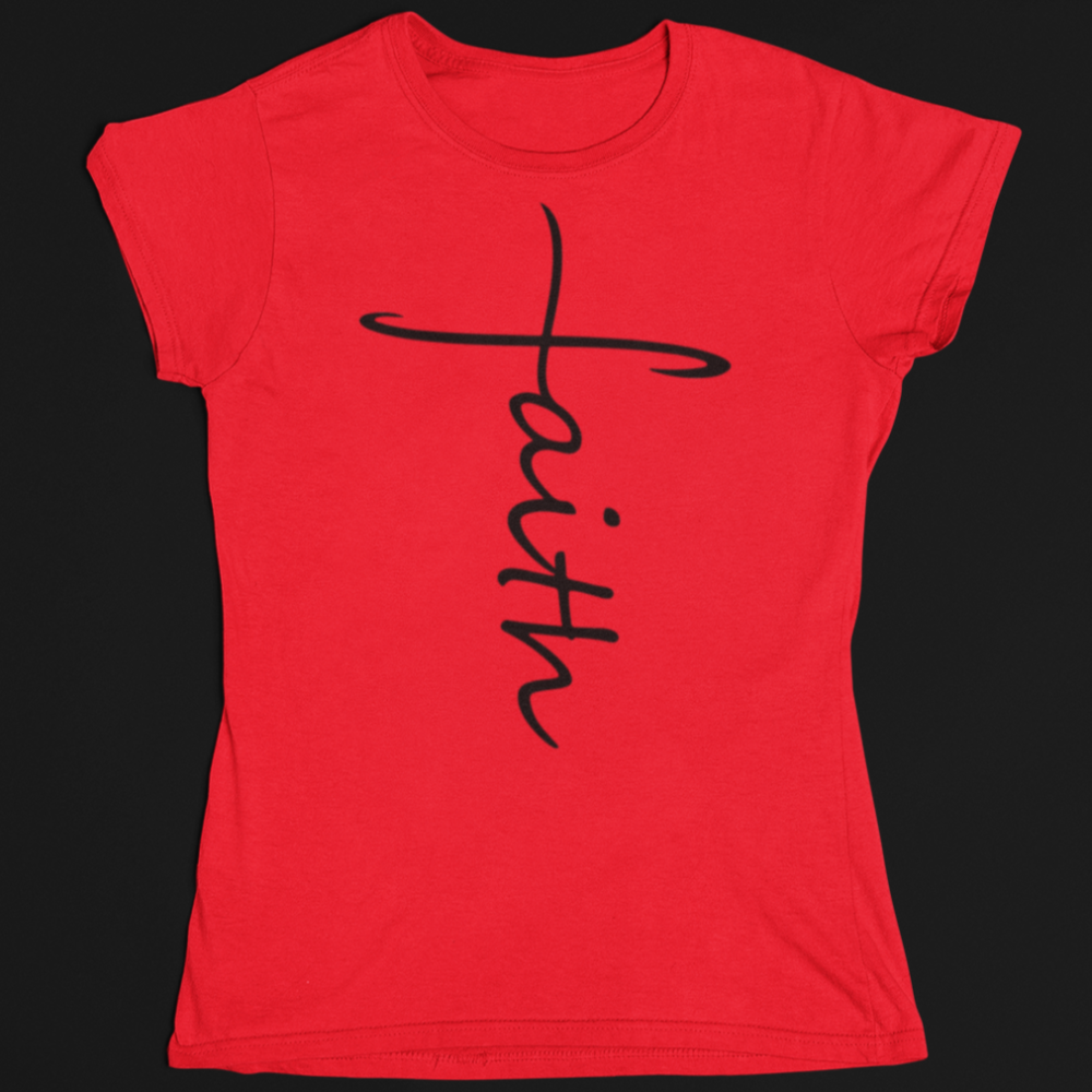 Faith Cross T Shirt - Wilson Design Group