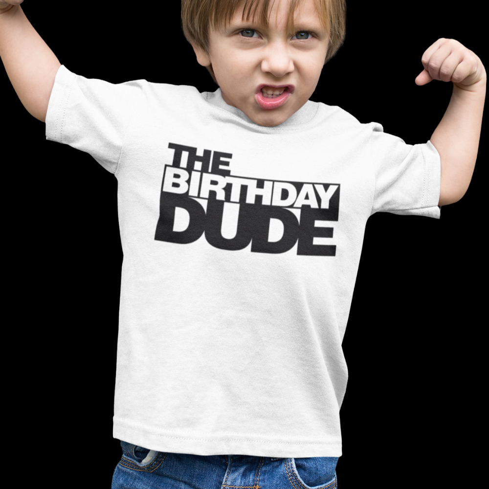 The Birthday dude shirt / birthday boy, birthday squad shirts - Wilson Design Group