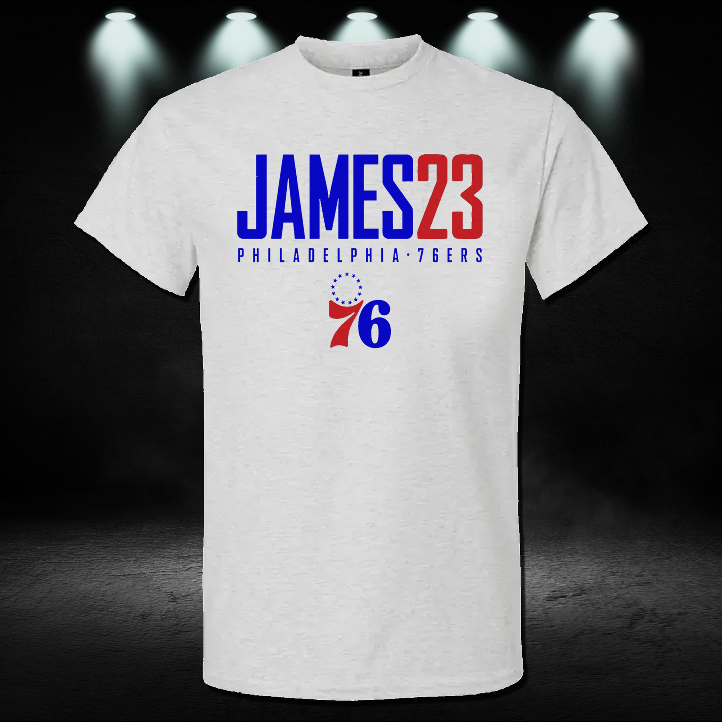 Lebron Sixers Shirt - LeBron James Philadelphia 76ers Shirt | Sixers Basketball Fan Graphic Tee