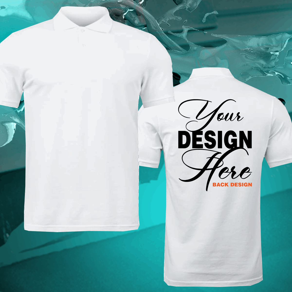 Custom Adult Polo Shirt great for Work or School Uniforms - Wilson Design Group