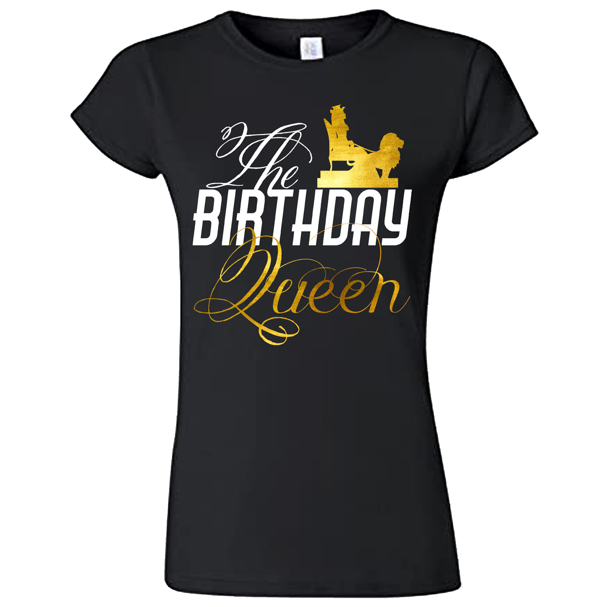 The Birthday Queen - Her King Couples and Birthday Squad Shirts - Wilson Design Group
