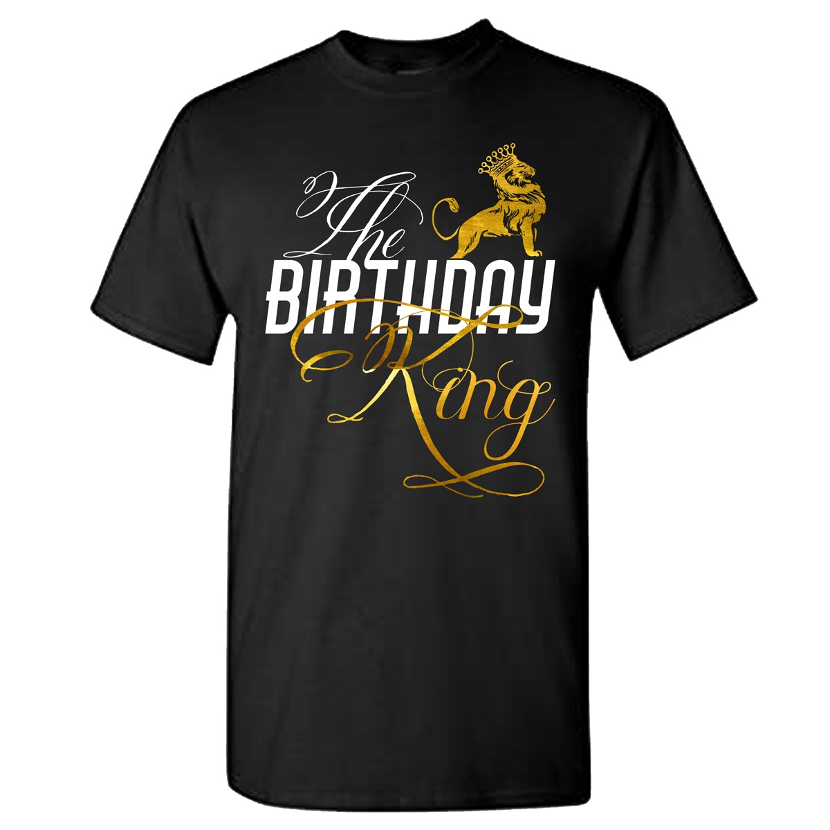 The Birthday King - It's My King's Birthday Couples Shirts - Wilson Design Group