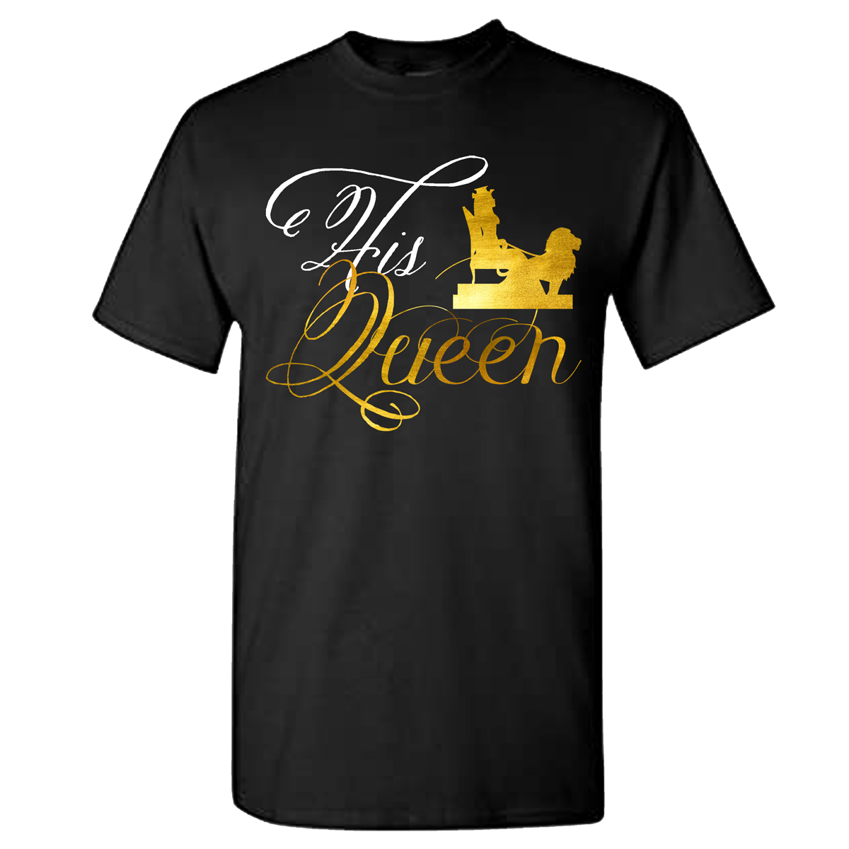 The Birthday King - His Queen Couples and Birthday Squad Shirts - Wilson Design Group