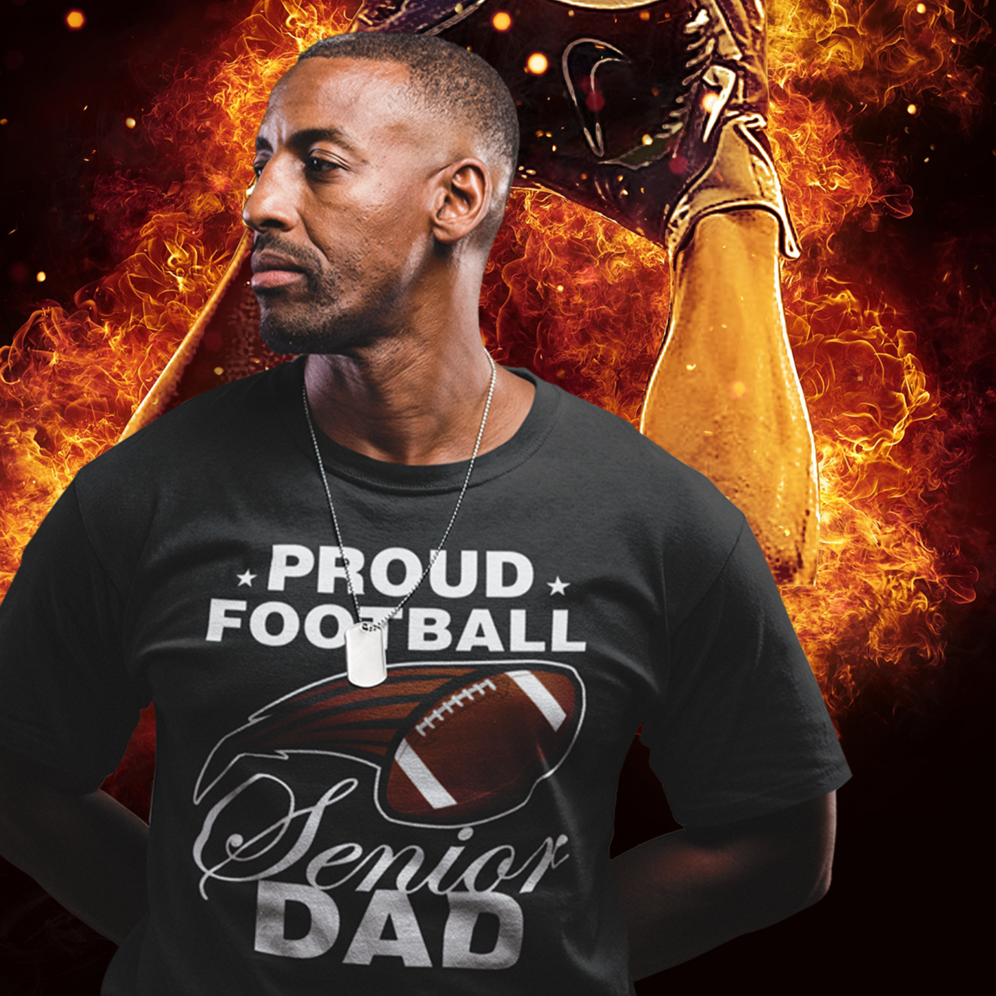 Proud Football Senior set (Proud Dad, Proud Mom, Proud Brother, Proud Sister) - Wilson Design Group