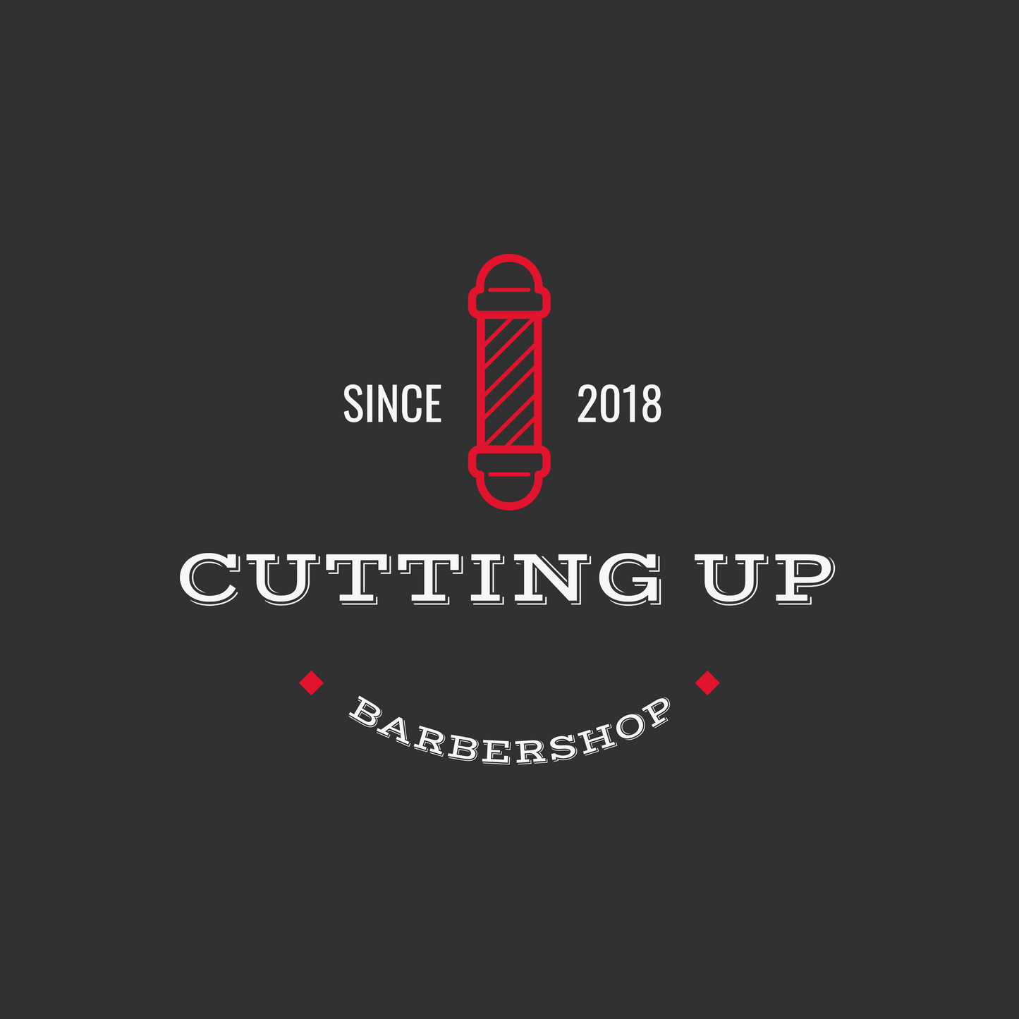 Cuttin Up Barber Shop Logo - Wilson Design Group