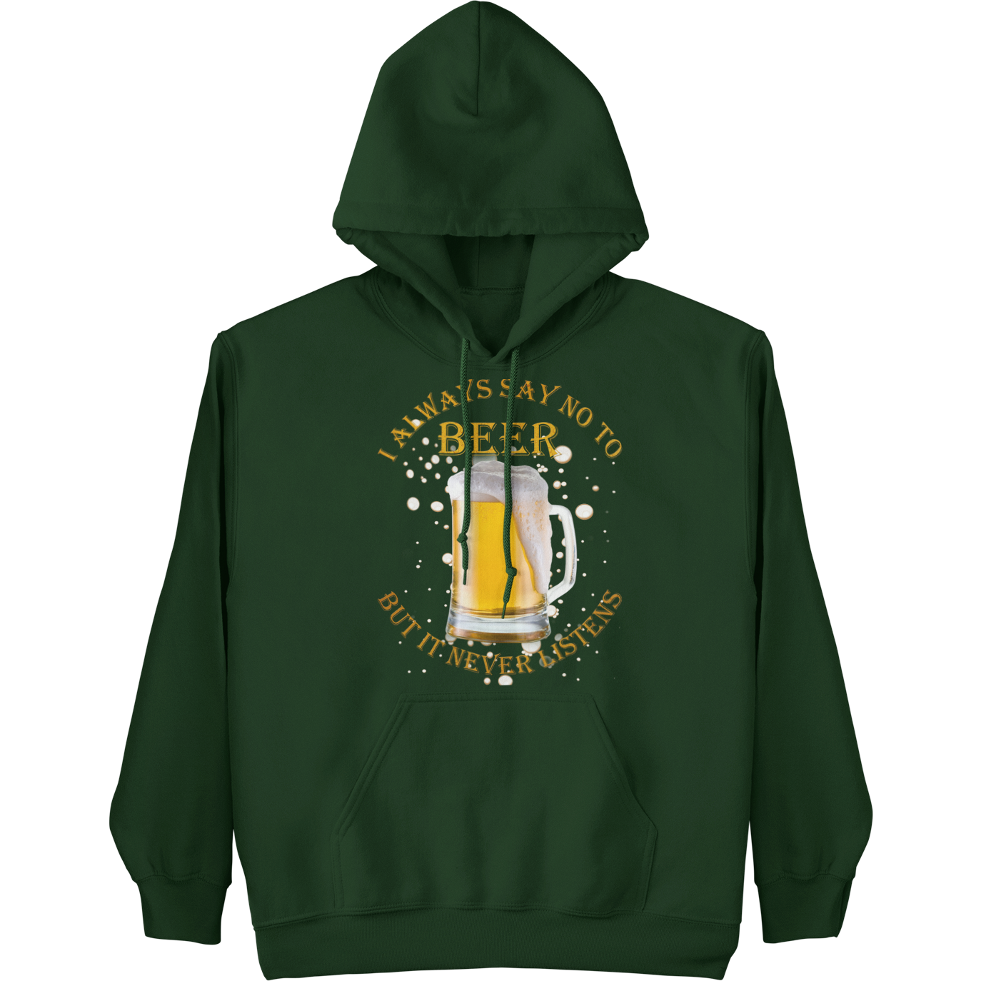 I Always Say No To Beer - Wilson Design Group