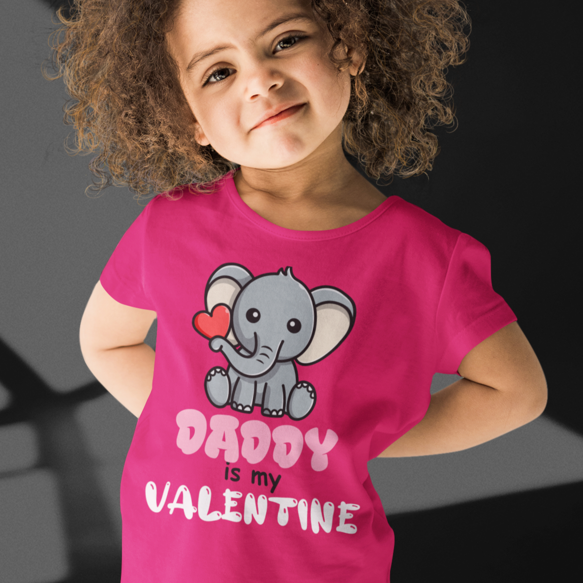 Daddy is my Valentine Kid's Shirt or Onesie - Wilson Design Group