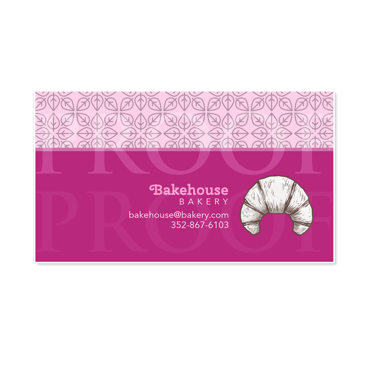 Pastry Bakery Business Cards - Wilson Design Group