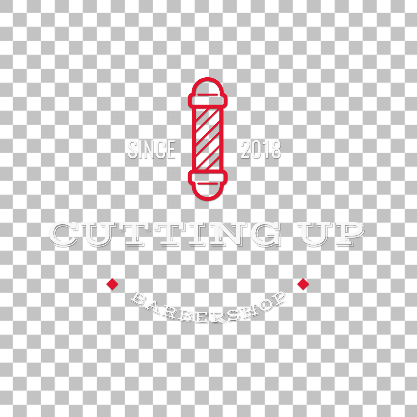 Cuttin Up Barber Shop Logo - Wilson Design Group