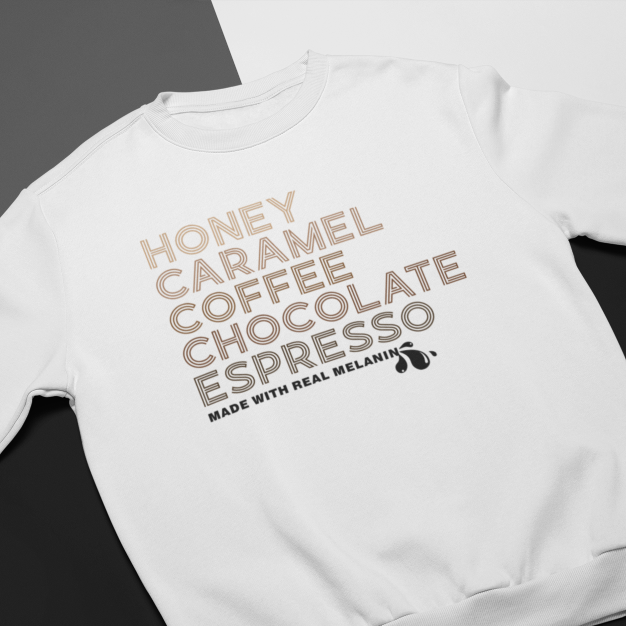 Made with real Melanin Flavor T-Shirt, sweatshirt, hoodie, , black history shirt, black history month shirts - Wilson Design Group