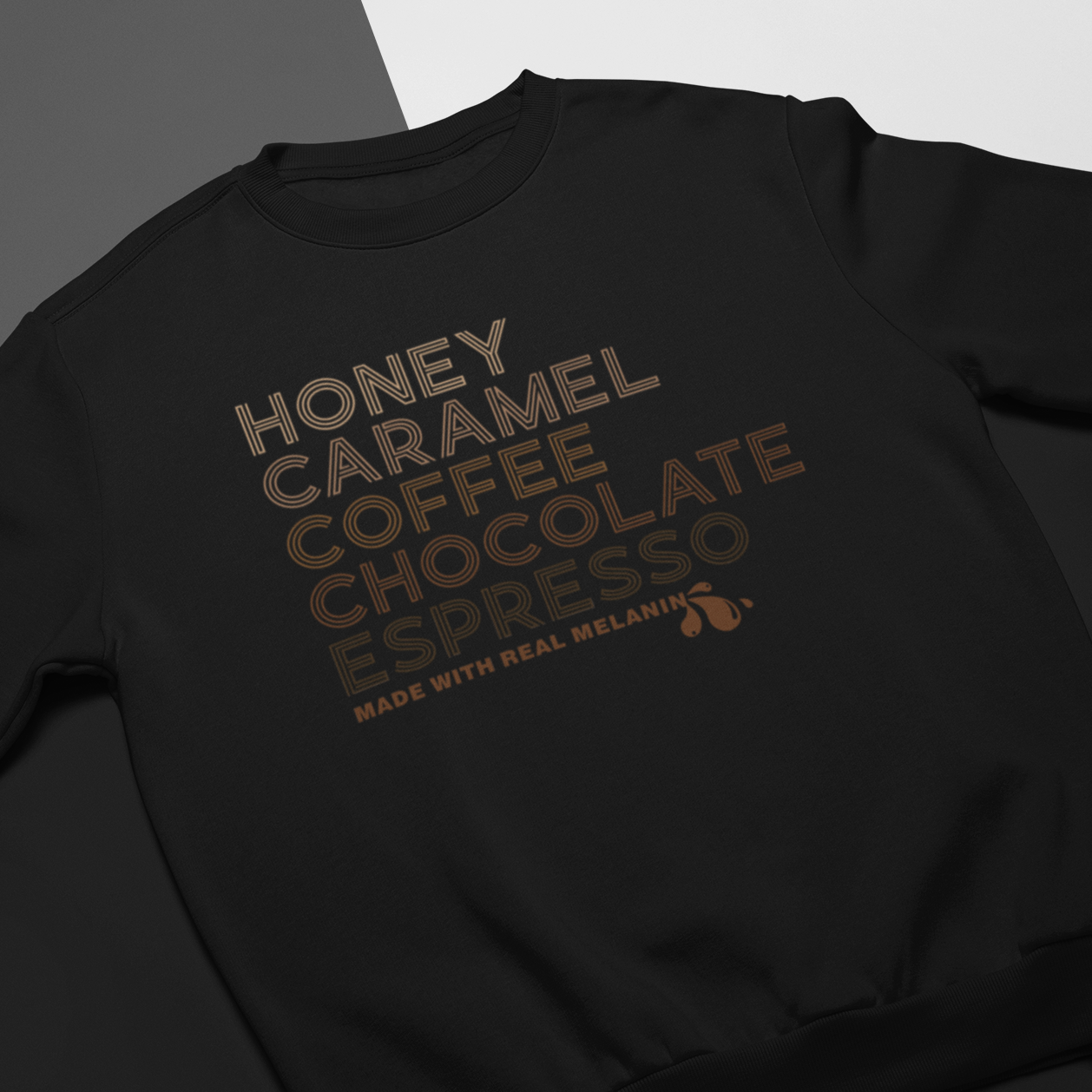 Made with real Melanin Flavor T-Shirt, sweatshirt, hoodie, , black history shirt, black history month shirts - Wilson Design Group