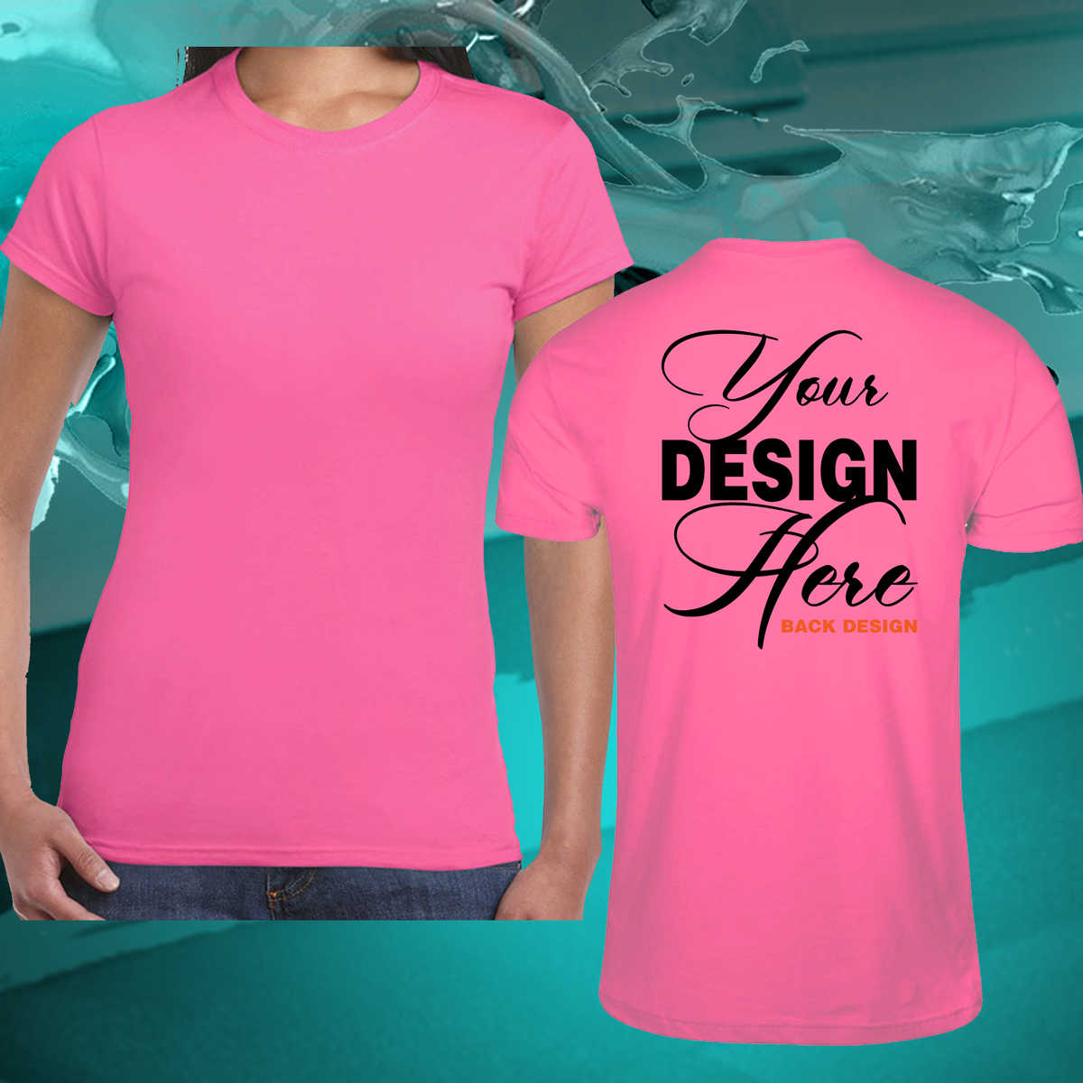Custom Ladies T-Shirt - Wilson Design Group