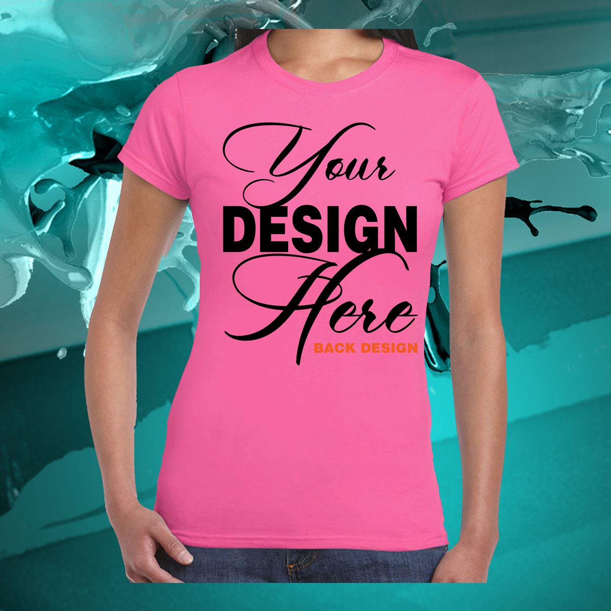 Custom Ladies T-Shirt - Wilson Design Group