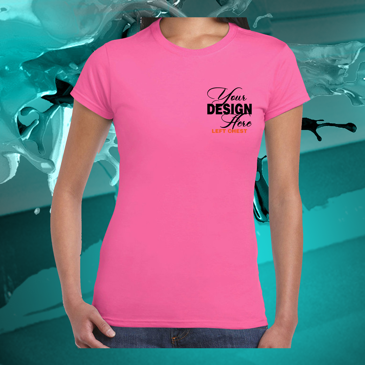 Ladies t shirt online design
