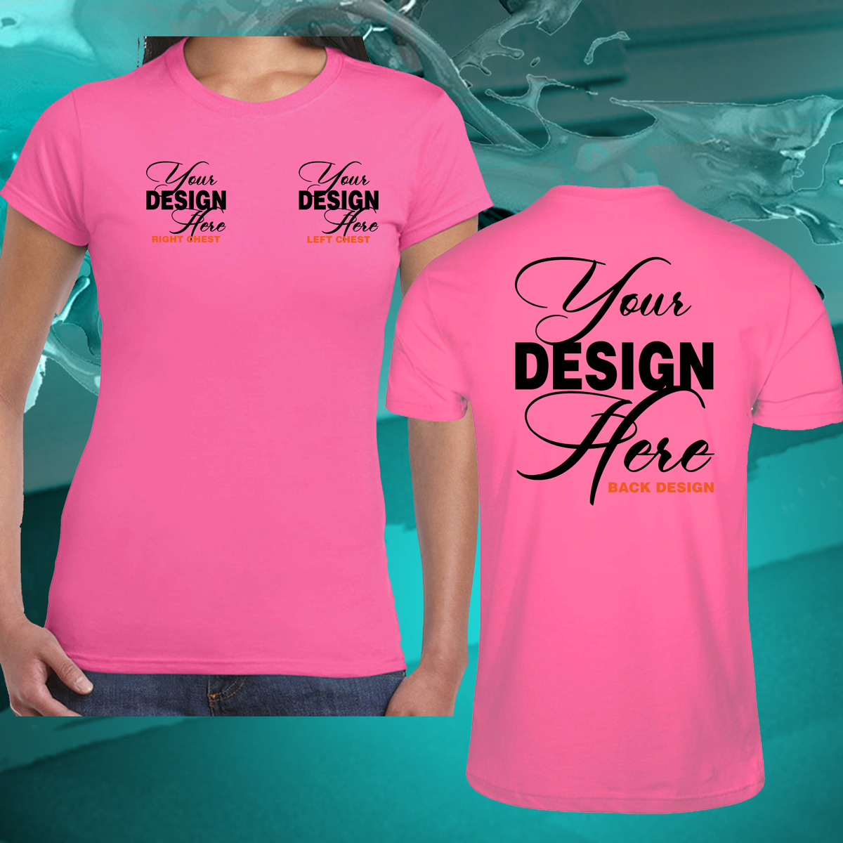 Custom Ladies T-Shirt - Wilson Design Group