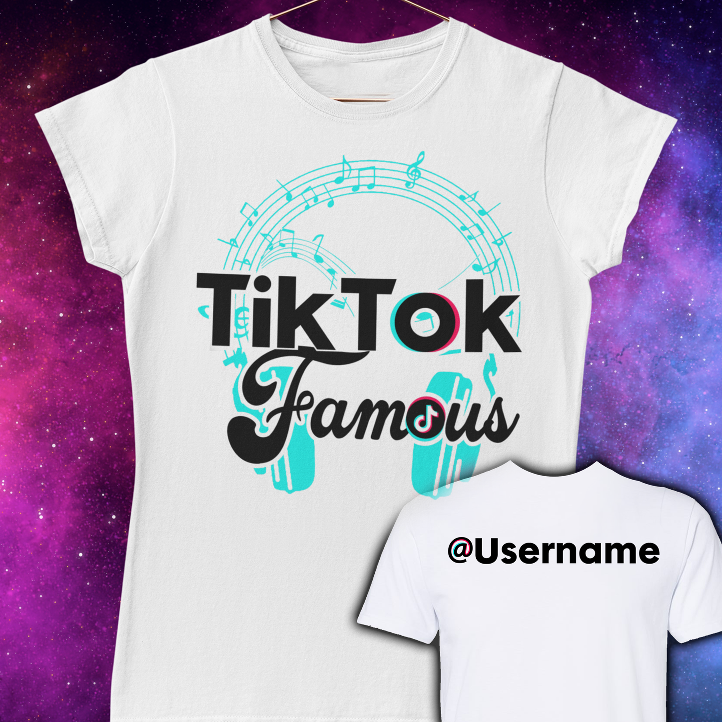 Tik Tok Famous Mens T-shirt, Tik Tok Famous Woman's shirt - Wilson Design Group