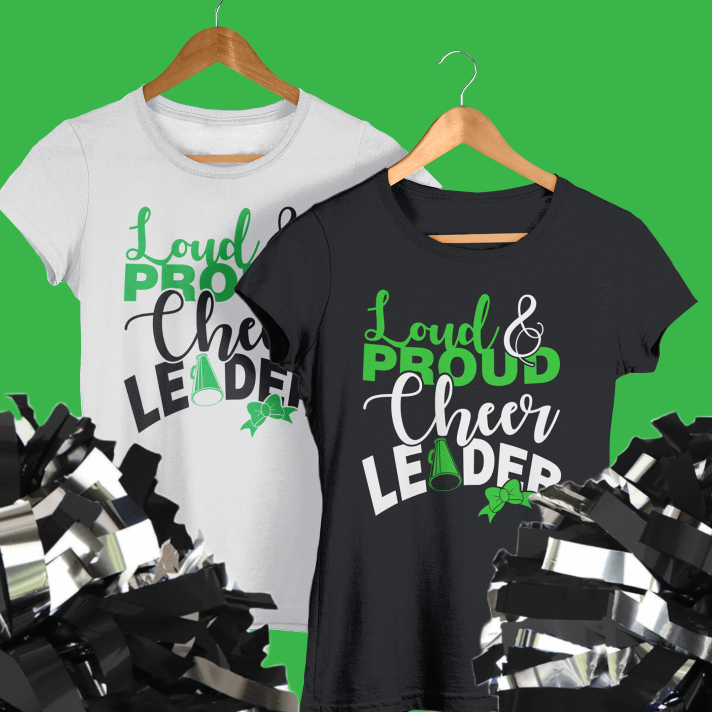 Loud and Proud Cheerleader Shirt - Wilson Design Group