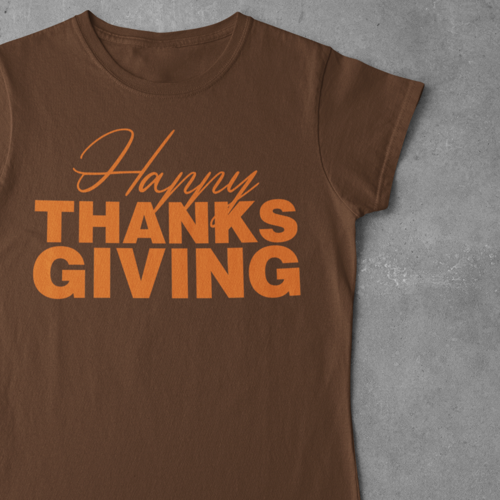 Happy Thanksgiving Shirt - Wilson Design Group