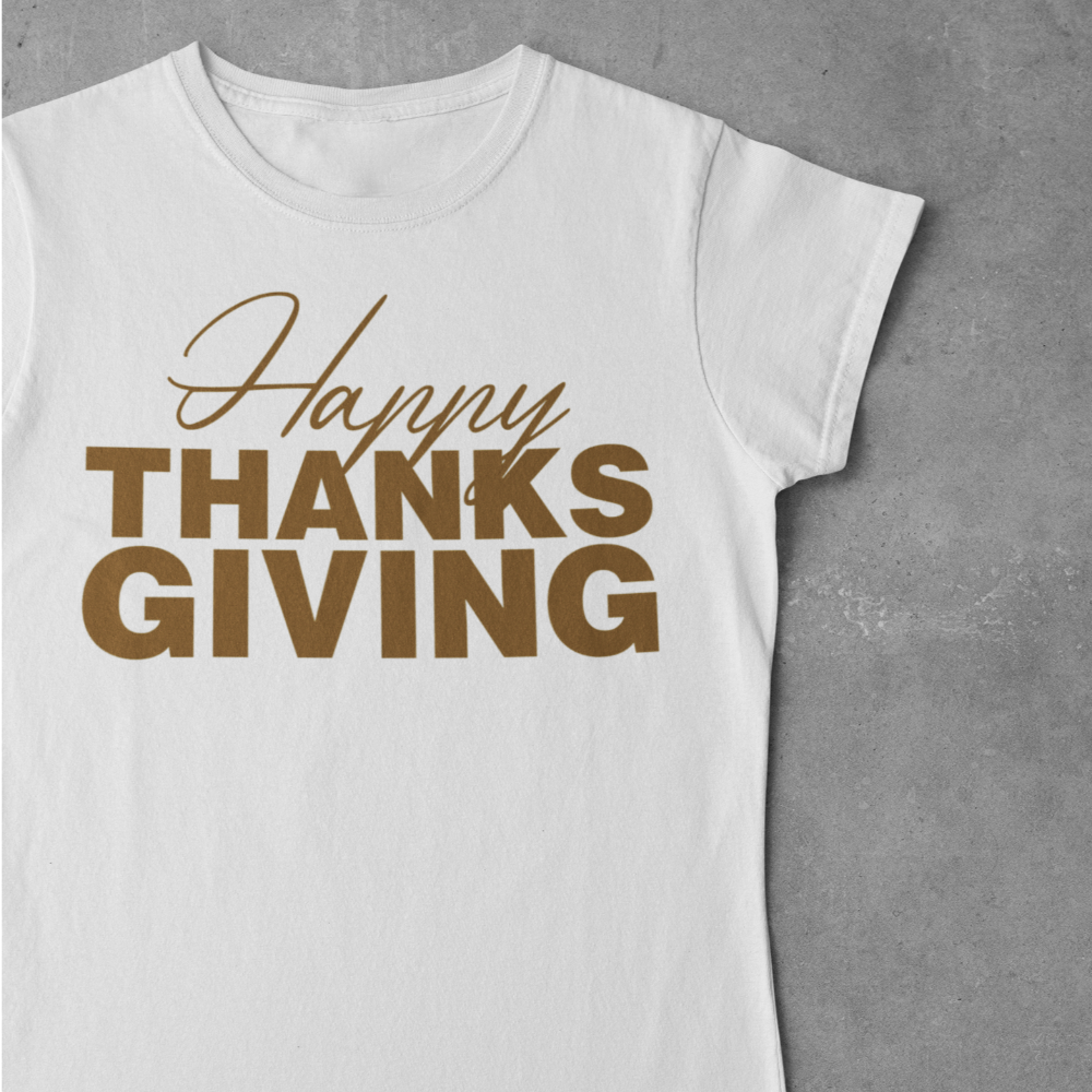 Happy Thanksgiving Shirt - Wilson Design Group