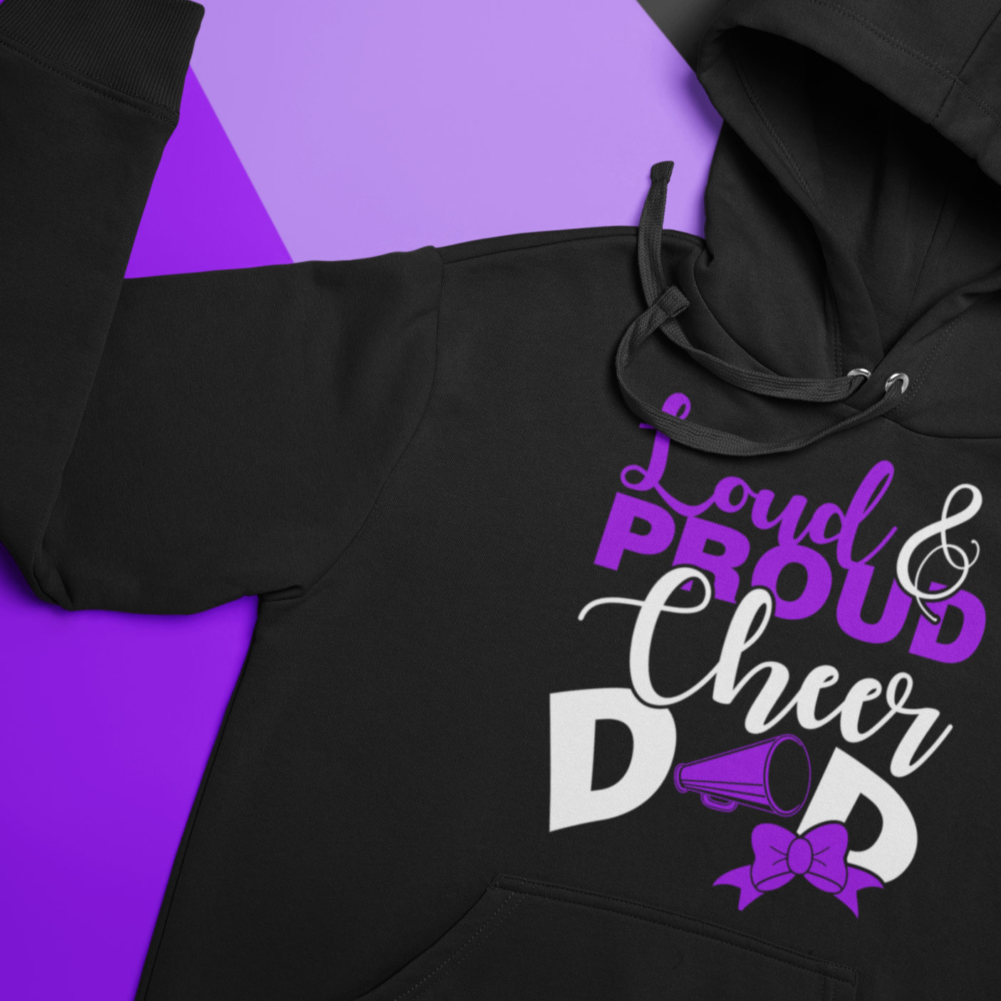 Proud Cheer Dad Sweatshirt - Wilson Design Group