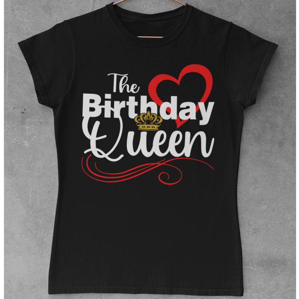 The Birthday Queen shirt - It's My Queen Birthday couples shirt - Wilson Design Group