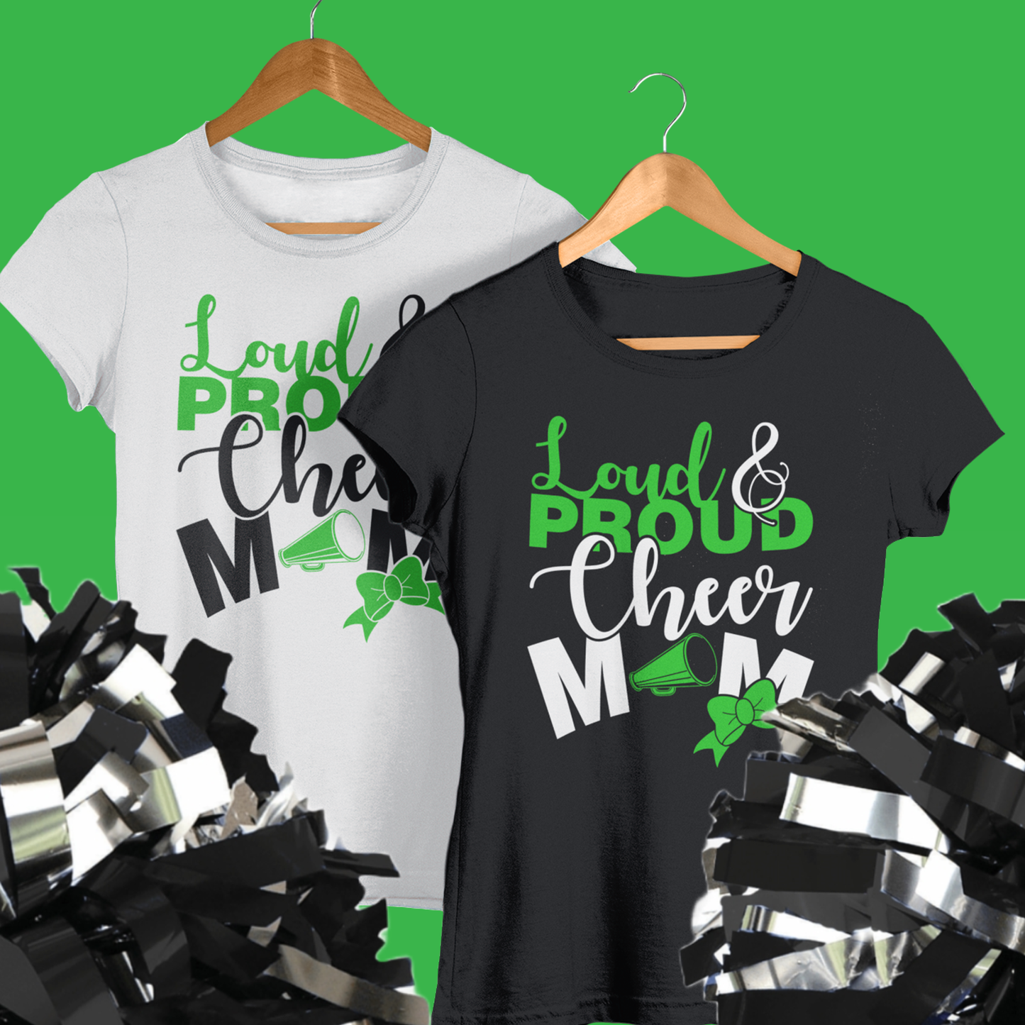 Proud Cheer Mom T-Shirt - Wilson Design Group