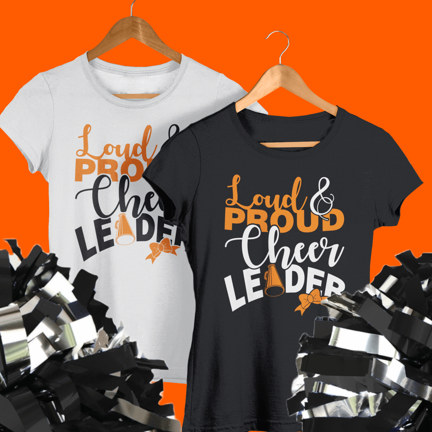 Loud and Proud Cheerleader Shirt - Wilson Design Group