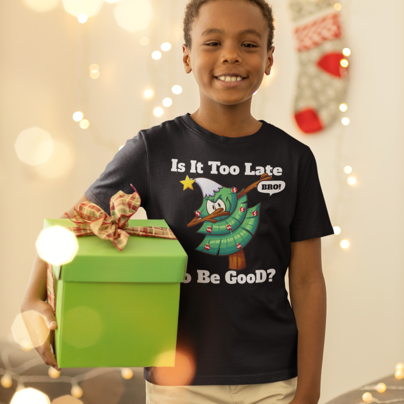 Is it too late to be good? Christmas Shirt - Wilson Design Group