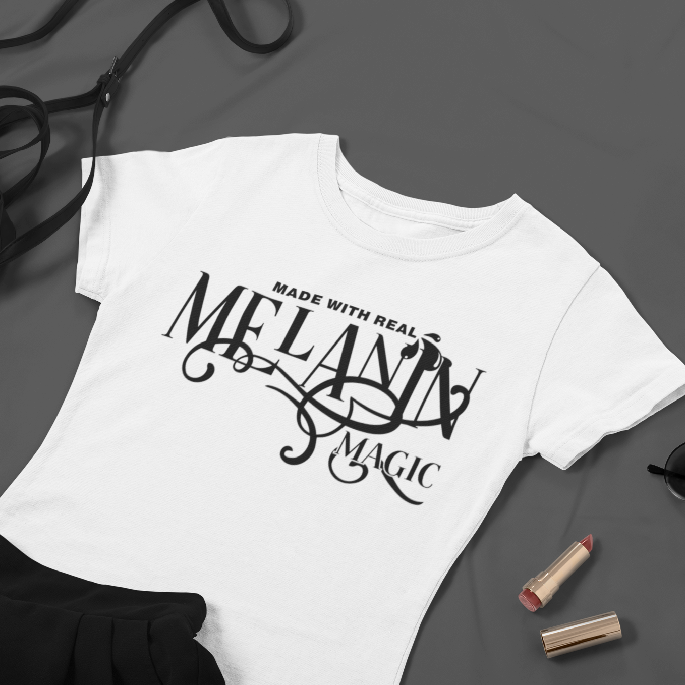 Melanin Magic T-Shirt, sweatshirt, hoodie, black history shirt, black history month shirts - Wilson Design Group