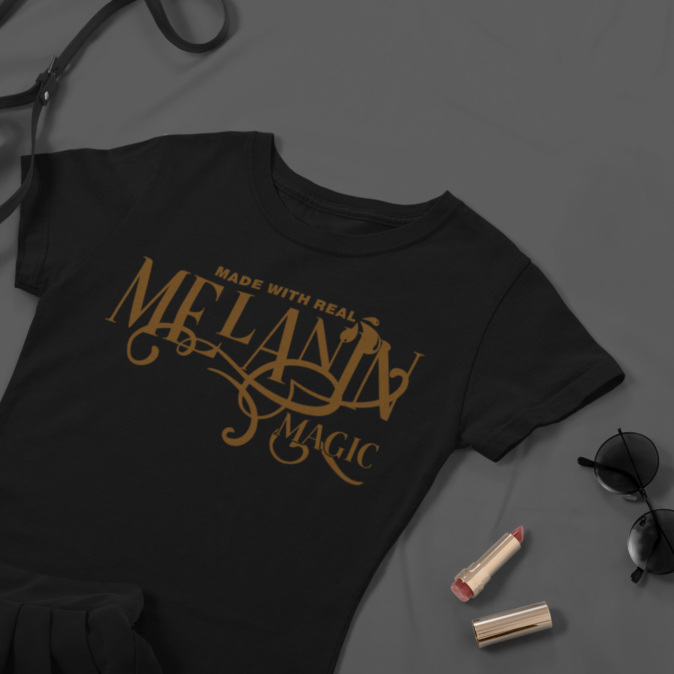 Melanin Magic T-Shirt, sweatshirt, hoodie, black history shirt, black history month shirts - Wilson Design Group