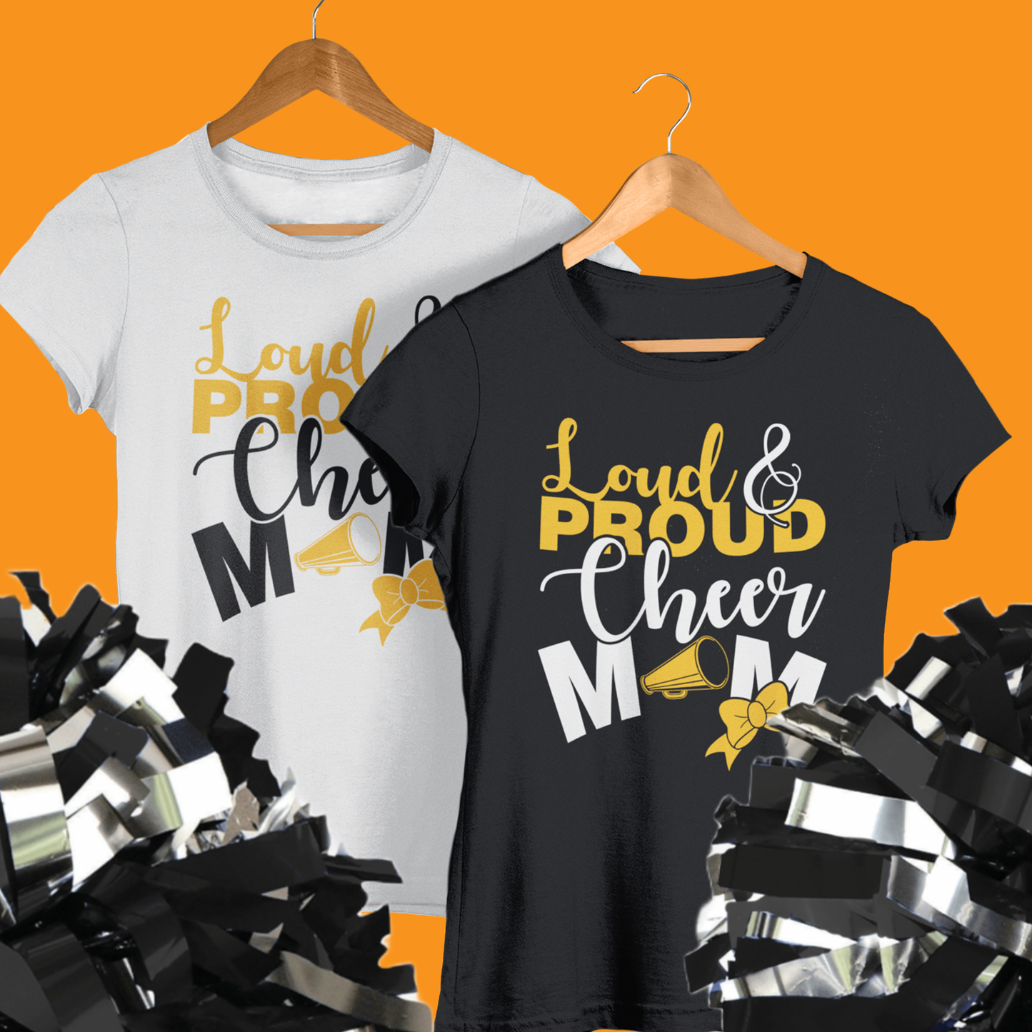 Proud Cheer Mom T-Shirt - Wilson Design Group