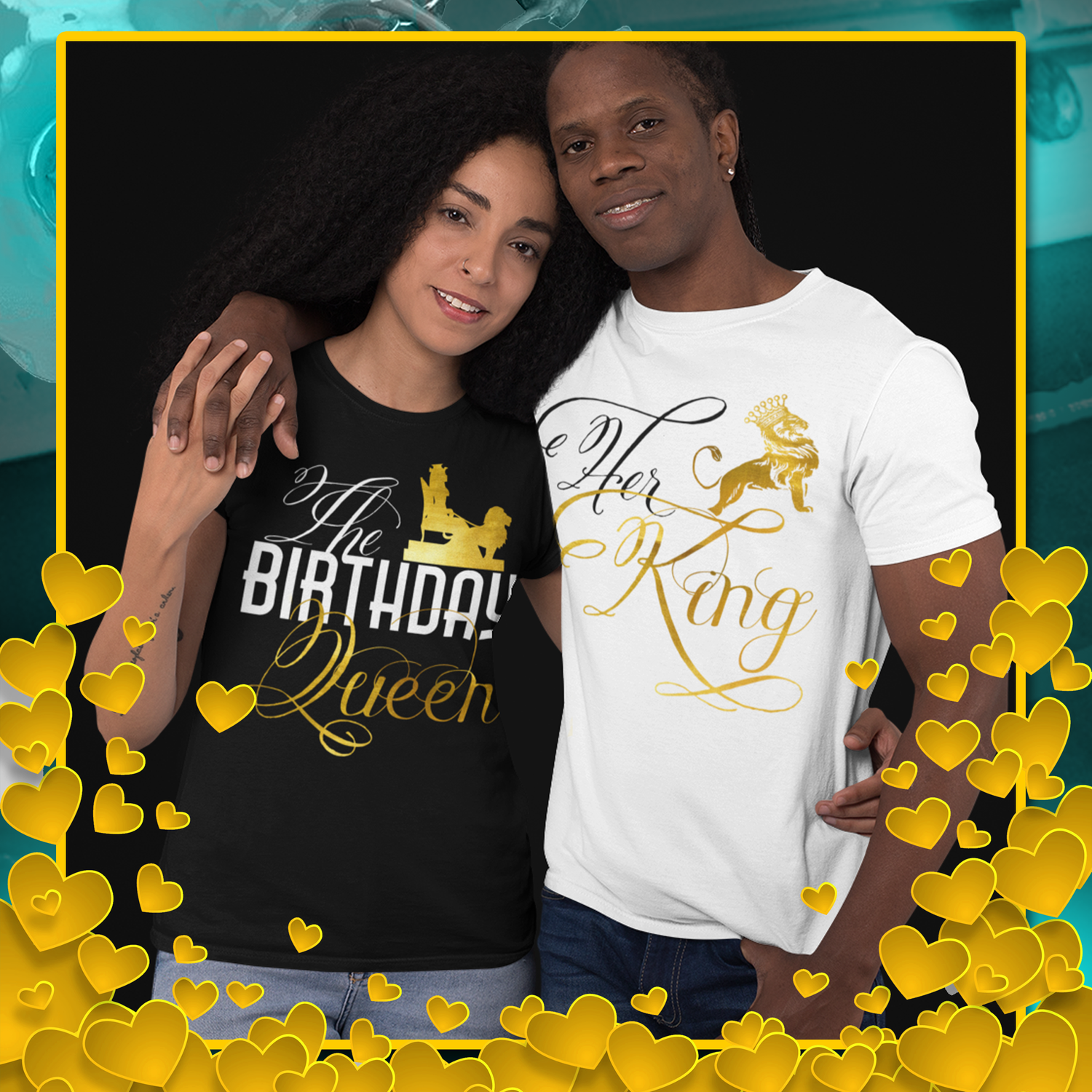 THE BIRTHDAY GOLD COLLECTION (The Birthday King Set, The Birthday Queen Set)