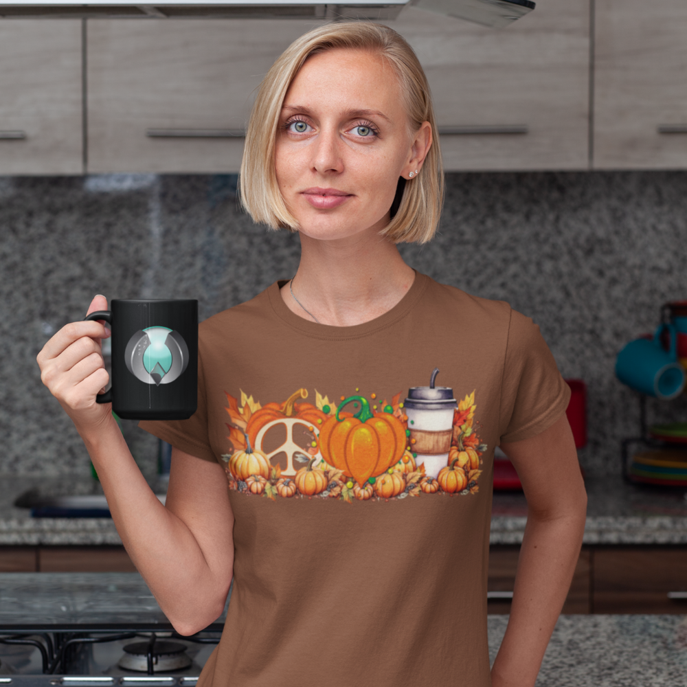 Peace, Love, and Pumkin Spice tshirt , Pumkin Spice Latte shirt - Wilson Design Group