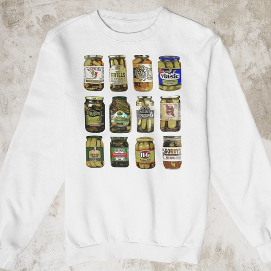 Vintage pickle jar sweatshirt, Vintage Canned Pickles Sweatshirt, T-Shirt, or Hoodie - Wilson Design Group