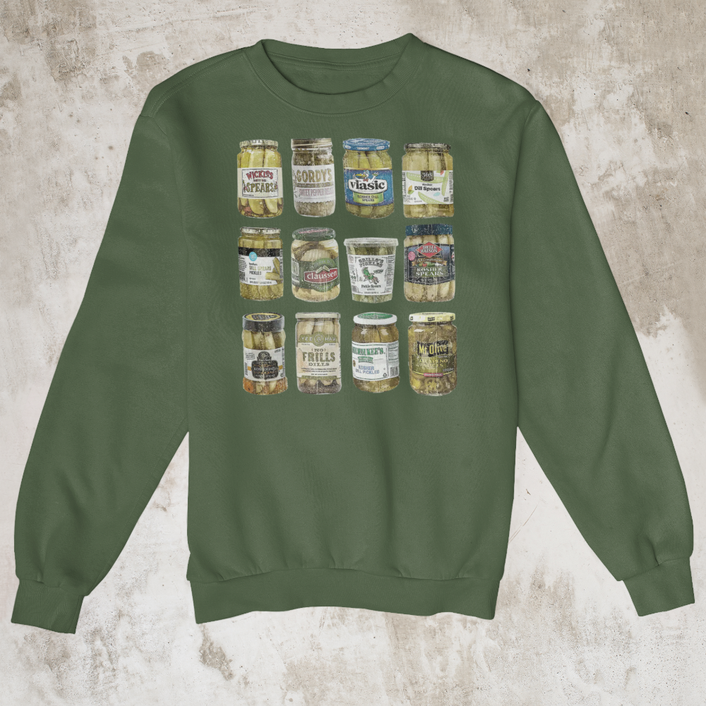 Vintage pickle sweatshirt, Vintage Canned Pickles Sweatshirt, T-Shirt, or Hoodie - Wilson Design Group