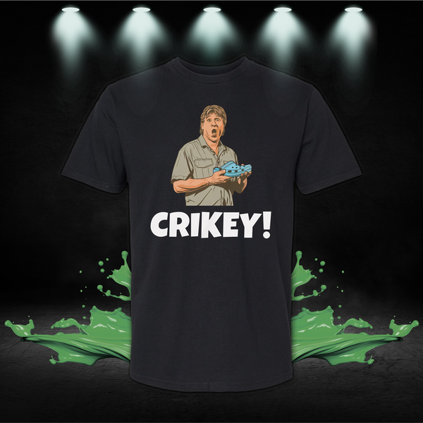 Crikey T-Shirt: Classic Australian Slang Tee - Wildlife & Conservation Fan Gift