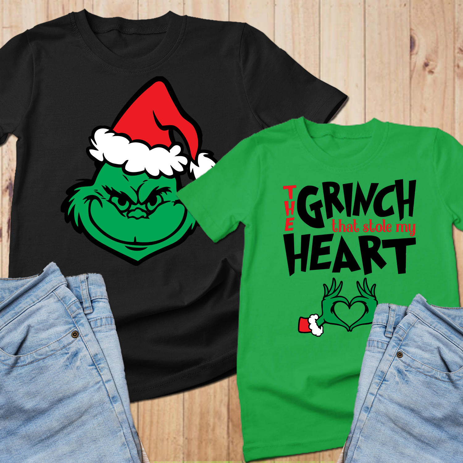 The Grinch that stole my heart sweatshirt, matching couple christmas shirt, christmas shirts couples - Wilson Design Group
