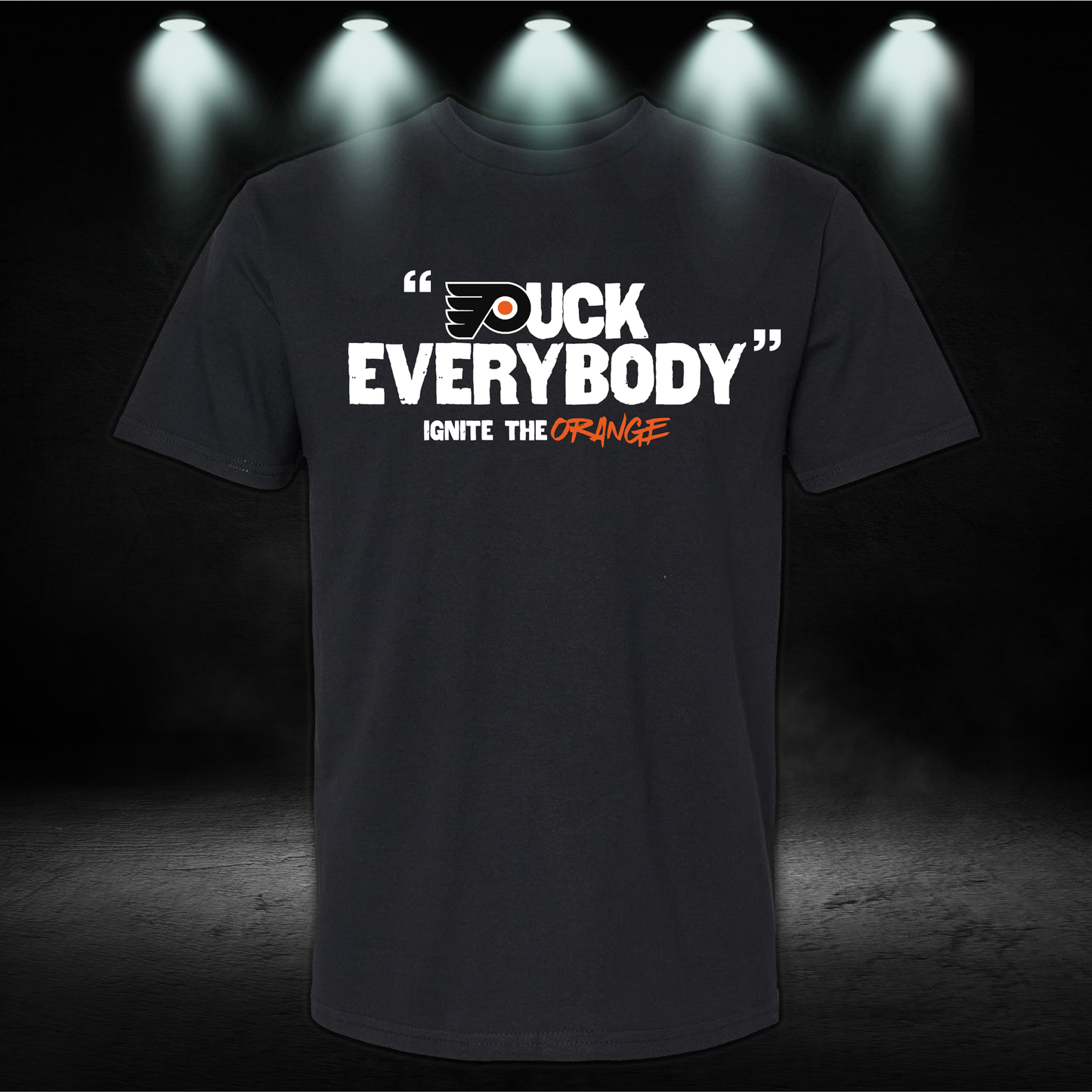 Puck Everybody Shirt - puck everybody flyers shirt - Funny Hockey Fan T-Shirt - Hockey Player Gift