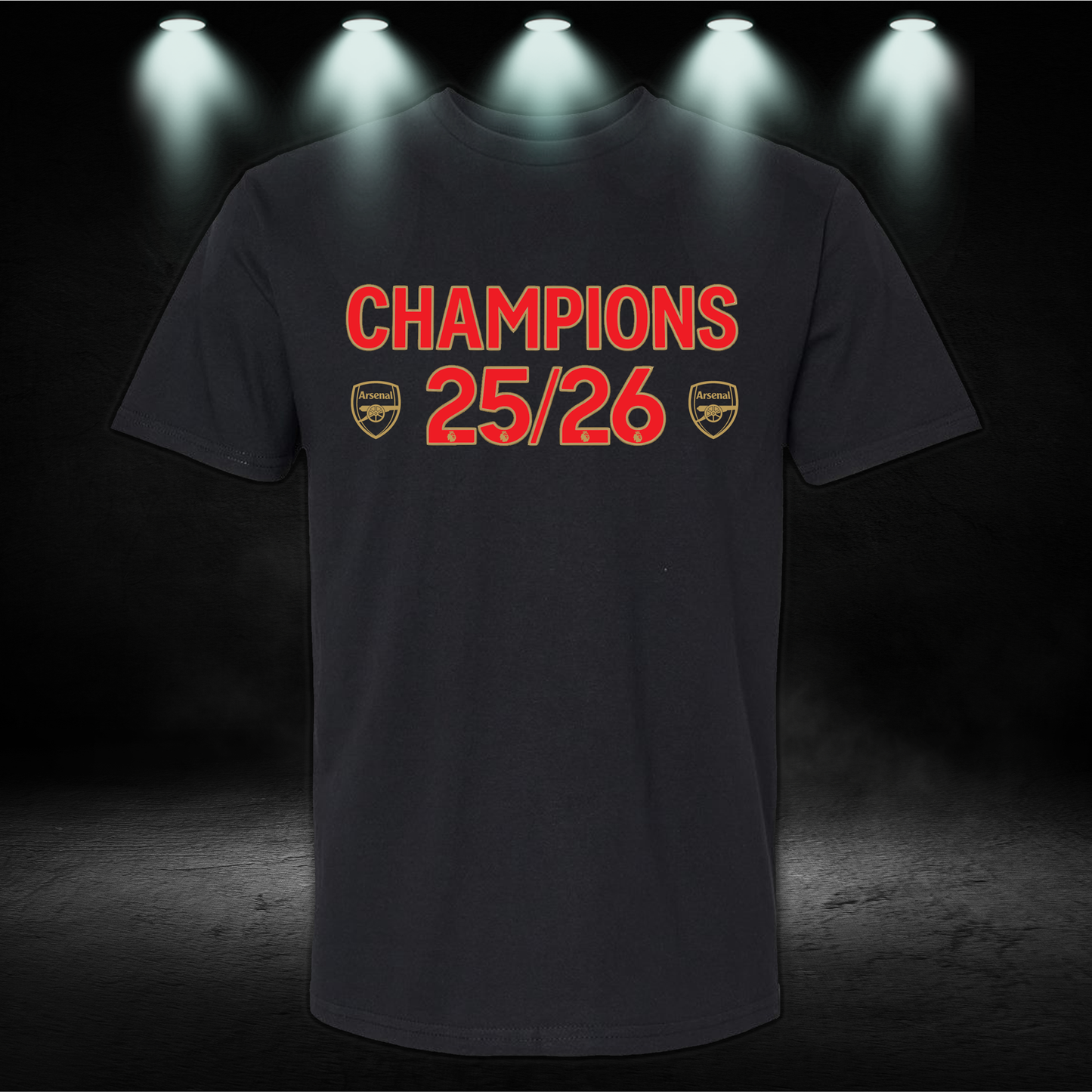 Arsenal premier league champions shirt
