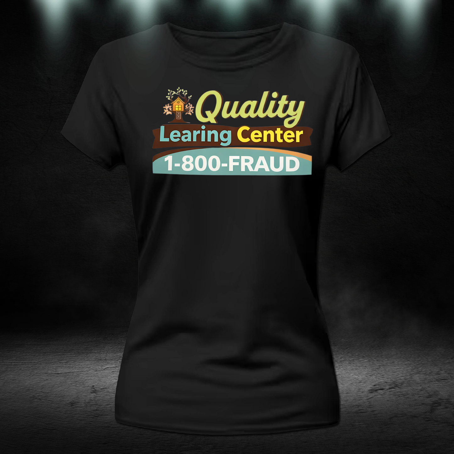 Viral Nick Shirley Quality Learning Center 1-800-Fraud Shirt - quality learing center shirt