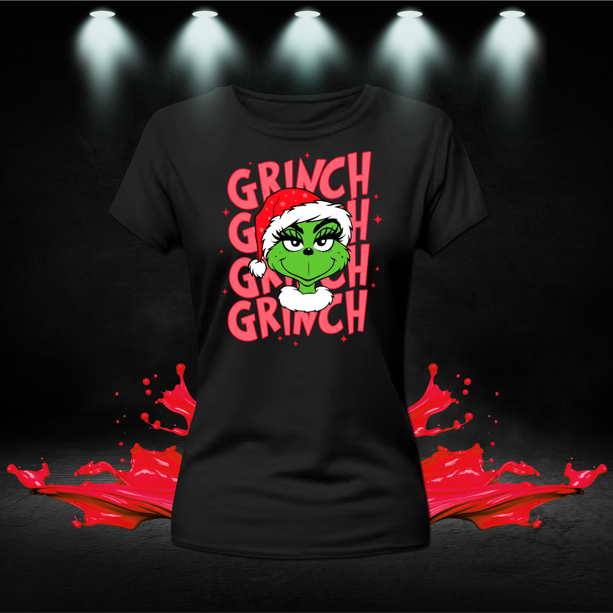 Girls Grinch Shirt - The Grinch Stole Christmas Women's T-Shirt - Holiday Graphic Tee