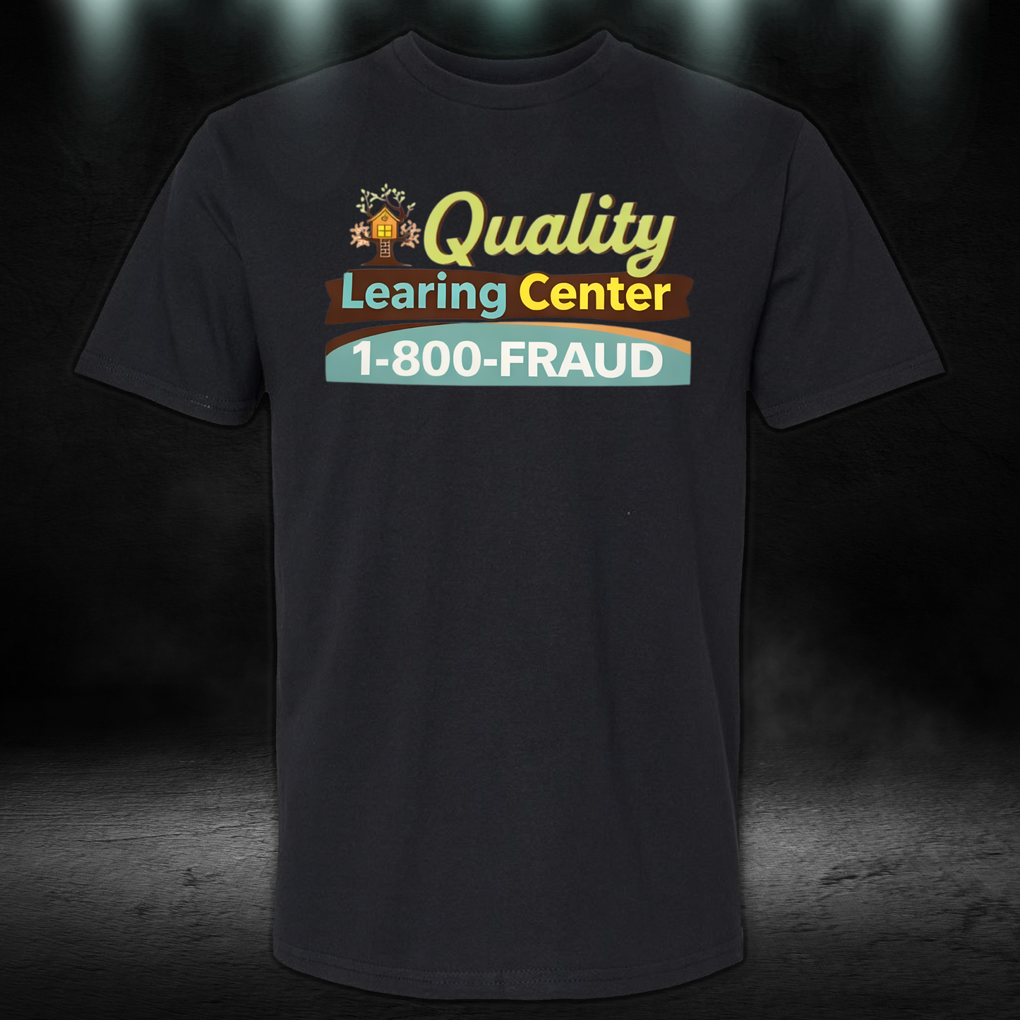 Viral Nick Shirley Quality Learning Center 1-800-Fraud Shirt - quality learing center shirt