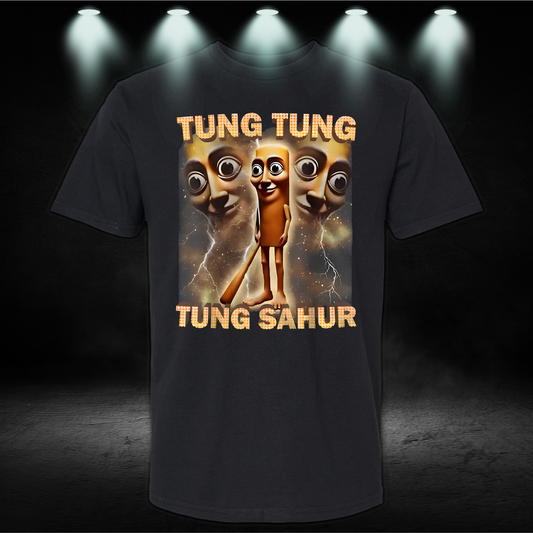 Tung Tung Tung Sahur Shirt | Viral Suhoor Graphic T-Shirt | Funny Meme Tee