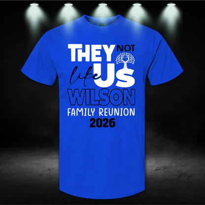 They Not Like Us Family Reunion Shirt | Matching Family Vacation Tee | Custom Family Gathering T-Shirt | Trendy Reunion Outfit