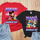 Mickey Mouse Birthday Boy Family Party Shirts, Mickey Mouse birthday shirts - Wilson Design Group