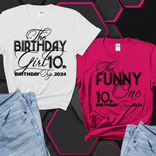 Custom Birthday Trip Shirts - Wilson Design Group