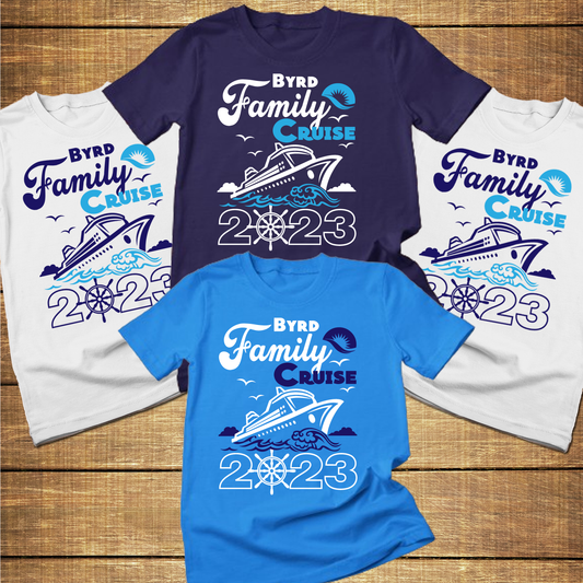 Personailized Family cruise shirts, family cruise vacation shirts - Wilson Design Group