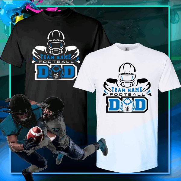 Custom football dad shirt, football shirts designs, Football spirit shirts - Wilson Design Group